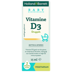 Afbeelding 1 voor Baby Vitamine D3 Druppels - 15ml