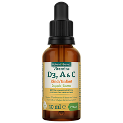 Afbeelding 1 voor Vitamine D3, A & C Kind Druppels - 30ml