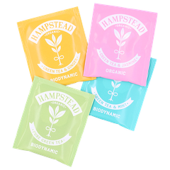 Afbeelding 2 voor Hampstead Groene Thee Assortiment 4 Smaken - 4x5 zakjes