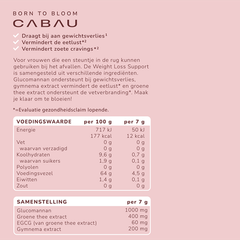 Afbeelding 4 voor Weight Loss Support Red Fruits - 240g