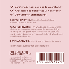 Afbeelding 4 voor Women+ Multi Vitamins - 60 tabletten