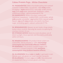 Afbeelding 3 voor Protein Pops White Chocolate - 5x38g