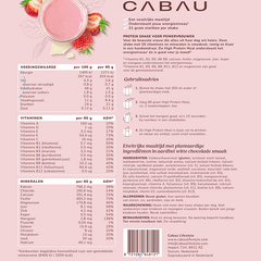 Afbeelding 2 voor High Protein Meal White Chocolate & Red Fruits - 560g