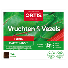 Afbeelding 1 voor Vruchten & Vezels Forte - 24 blokjes