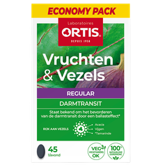 Afbeelding 1 voor Vruchten & Vezels Regular Ecopack - 45 tabletten