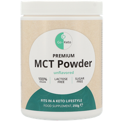 Afbeelding 1 voor MCT Poeder Keto Kokos Premium C8/C10 - 250g