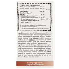 Afbeelding 3 voor Blood Sugar Support - 60 vegicaps
