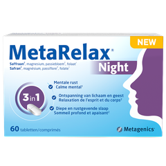 Afbeelding 1 voor MetaRelax Night - 60 tabletten