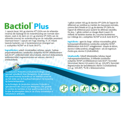 Afbeelding 3 voor Bactiol®️ Plus - 60 capsules