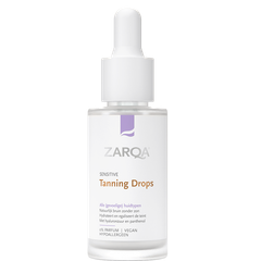 Afbeelding 1 voor ZARQA Sensitive Tanning Drops Face - 30ml