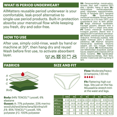 Afbeelding 3 voor Menstruatieondergoed Bikini - L