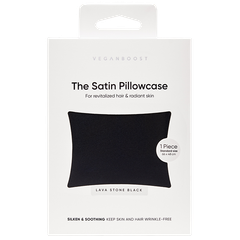 Afbeelding 1 voor VeganBoost Satin Pillowcase Black