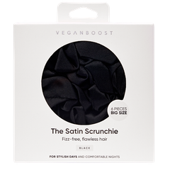 Afbeelding 1 voor Veganboost Scrunchies Black - 6 stuks