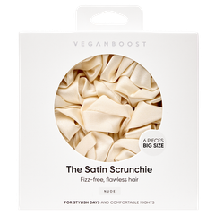 Afbeelding 1 voor Veganboost Scrunchies Nude - 6 stuks