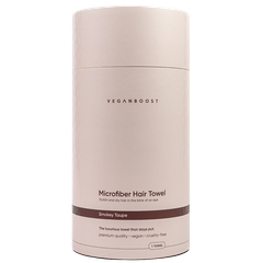 Afbeelding 1 voor Veganboost Hair Towel Smokey Taupe