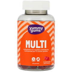 Afbeelding 1 voor Multi Gummies Kers & Framboos - 60 gummies