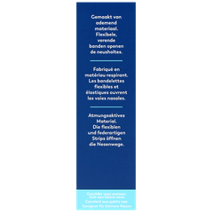 Afbeelding 2 voor Breathe Right Neusstrips Small/Medium Transparant - 30 stuks