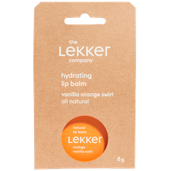 Afbeelding 1 voor Lekker Lip Balm Sinaasappel & Vanille - 8g