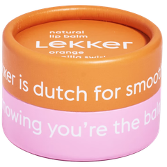 Afbeelding 2 voor Lekker Lip Balm Sinaasappel & Vanille - 8g