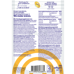 Afbeelding 2 voor Vitamine D3K2 - 90 softgels