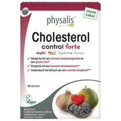 Afbeelding 1 voor Cholesterol Control Forte - 45 tabletten