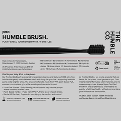 Afbeelding 2 voor . Humble Brush 7K Ultra Soft Zwart - 1 stuk