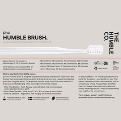 Afbeelding 2 voor . Pro Humble Brush Ultra Soft Wit - 1 stuk