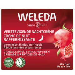 Afbeelding 2 voor Verstevigende Nachtcrème Granaatappel & Maca 40+ - 40ml
