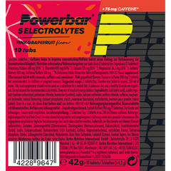 Afbeelding 2 voor 5Electrolytes Pink Grapefruit + Cafeïne - 10 bruistabletten