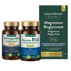 Afbeelding 1 voor Balans Bundel - Magnesium, Ashwagandha & Vitamine B12