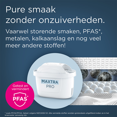 Afbeelding 3 voor BRITA MAXTRA PRO Pure Performance Waterfilter - 4-pack (3+1)