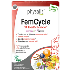 Afbeelding 1 voor HerBalance® FemCycle - 20 tabletten + 20 oliecapsules