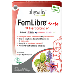 Afbeelding 1 voor HerBalance® FemLibre Forte - 30 tabletten