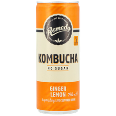 Afbeelding 1 voor Kombucha Ginger Lemon - 250ml