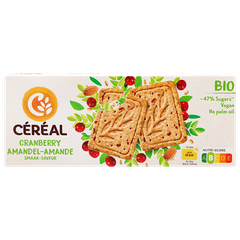Afbeelding 1 voor Céréal Cranberry & Amandel Koekjes - 132g