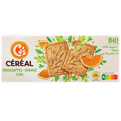 Afbeelding 1 voor Céréal Sinaasappel & Chiazaad koekjes - 132g