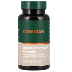 Afbeelding 1 voor Bonusan Actief Vitamine B Complex – 60 capsules
