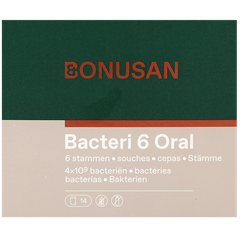 Afbeelding 1 voor Bonusan Bacteri 6 Oral – 14 sachets