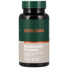 Afbeelding 1 voor Bonusan Betaïne HCl Complex - 120 capsules