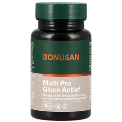 Afbeelding 1 voor Bonusan Multi Pro Gluco Actief - 60 tabletten
