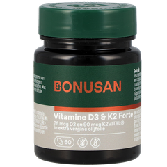 Afbeelding 1 voor Bonusan Vitamine D3 & K2 Forte - 60 softgels