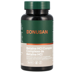 Afbeelding 1 voor Bonusan Betaïne HCl Complex - 120 capsules