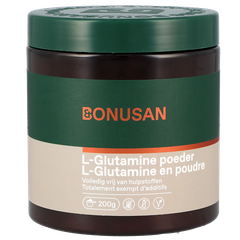 Afbeelding 1 voor Bonusan L-Glutamine Poeder - 200g