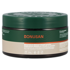 Afbeelding 1 voor Bonusan Magnesium Malaat Citraat Poeder - 130g
