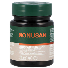 Afbeelding 1 voor Bonusan Vitamine D3 & K2 Forte - 60 softgels