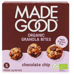 Afbeelding 1 voor Organic Granola Bites Chocolate Chip - 5x24g