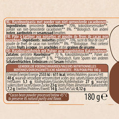 Afbeelding 2 voor Hazelnut & Cacao Spread - 180g