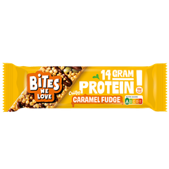 Afbeelding 1 voor Crispy Protein Bar Caramel Fudge - 50g