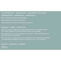 Afbeelding 2 voor Baking Soda Zuiveringszout - 300g