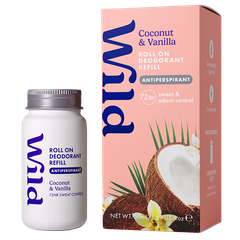 Afbeelding 2 voor Navulling Roll-on Deodorant Antitranspirant Kokos & Vanille - 50ml